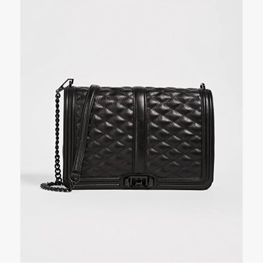 NWT REBECCA MINKOFF LOVE JUMBO QUILTED CROSSBODY